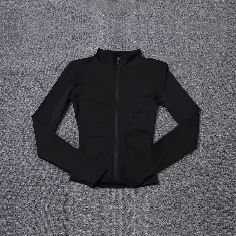 Women Sport Jacket Long Sleeve Shirt Workout Coat Gym Training Clothing Yoga Sportswear
