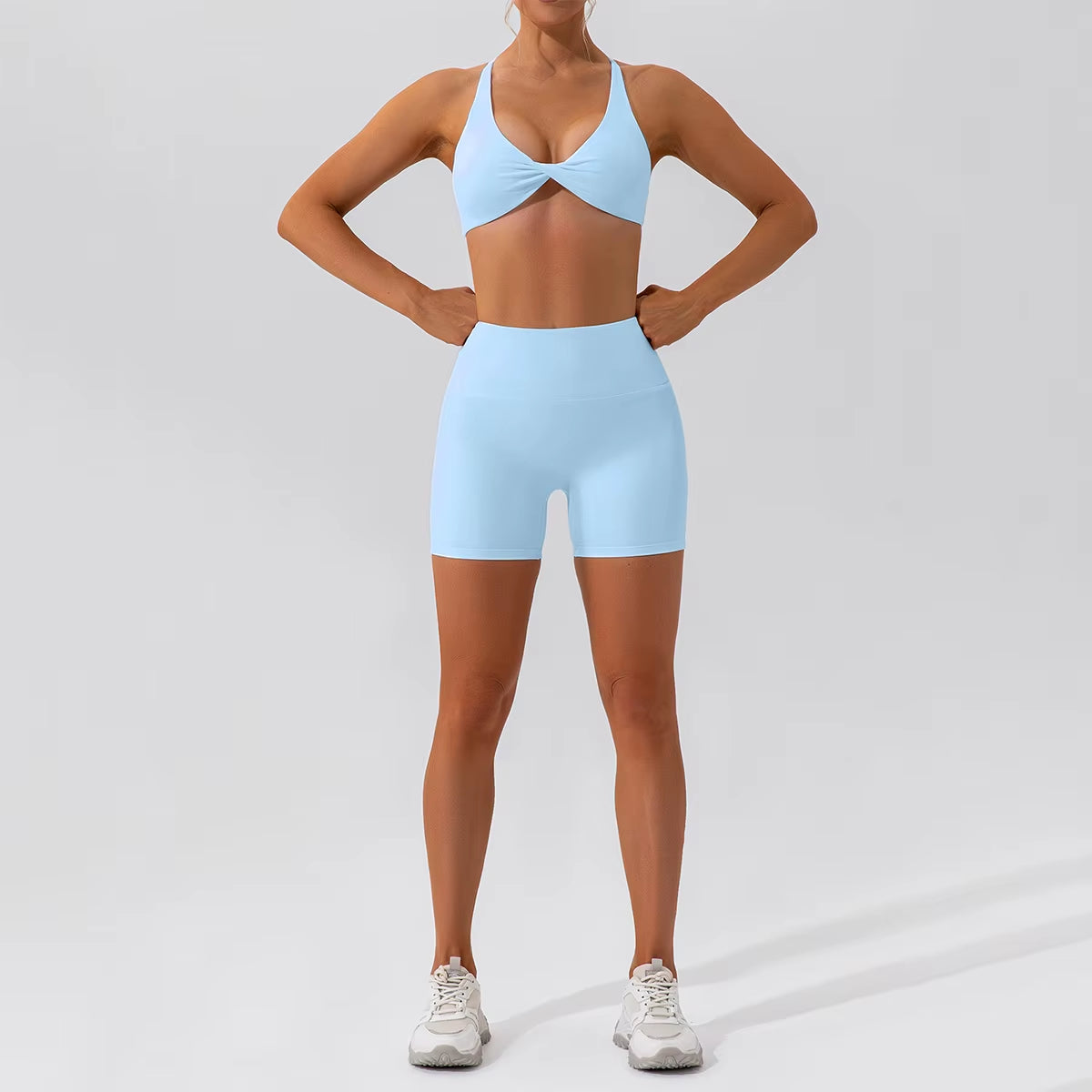 2PCS Yoga Suit Sports Set Women Quick-Drying Gym Set Women Tracksuit Running Workout Long Sleeve Sports Shirt Yoga Clothing